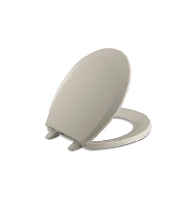 Kohler Lustrae Quick-releasee Round-front Toilet Seat - Sandbar