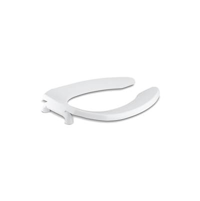 Kohler Lustrae Commercial Elongated Toilet Seat with Antimicrobial Agent and Self-sustaining...