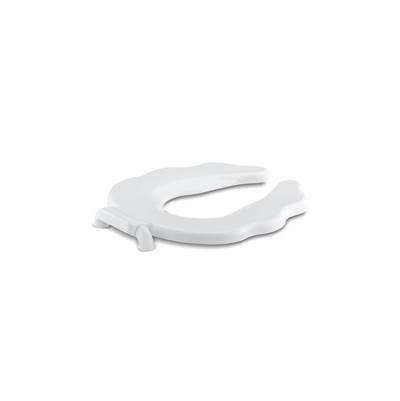 Kohler Primarye Commercial Round-front Toilet Seat with Antimicrobial Agent - White