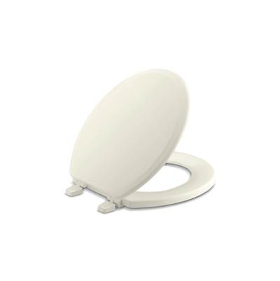 Kohler Ridgewood Round-front toilet seat - Biscuit