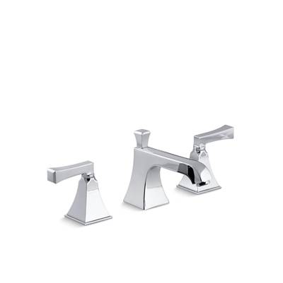 Kohler Memoirs Stately Widespread Bathroom Sink Faucet, 1.2 Gpm - Polished Chrome