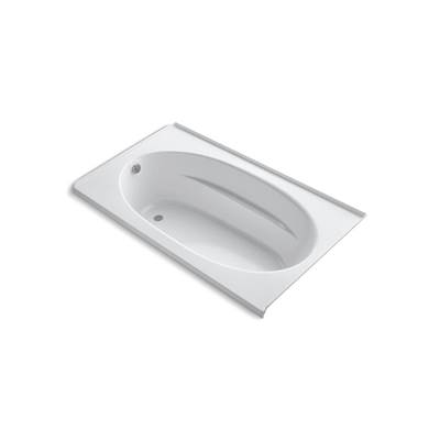 Kohler Windward 72'' x 42'' alcove bath, left drain - White