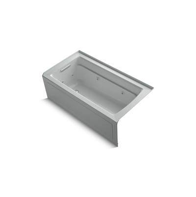 Archer 60'' x 32'' alcove heated whirlpool bath, left drain