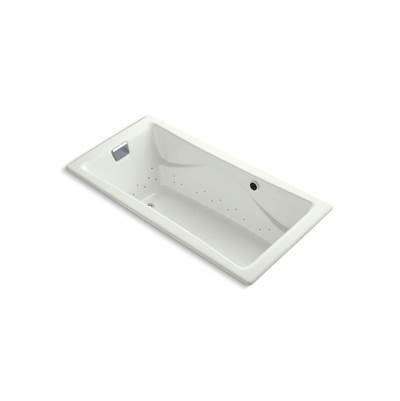 Kohler Tea-for-Two 71-3/4'' x 36'' drop-in Heated BubbleMassageE air bath - Dune