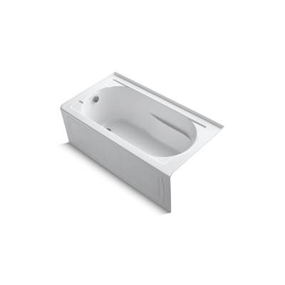 Devonshire 60'' x 32'' alcove bath, left drain
