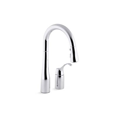 Kohler | Simplice | Deck Mounted Kitchen Faucet - Polished Chrome