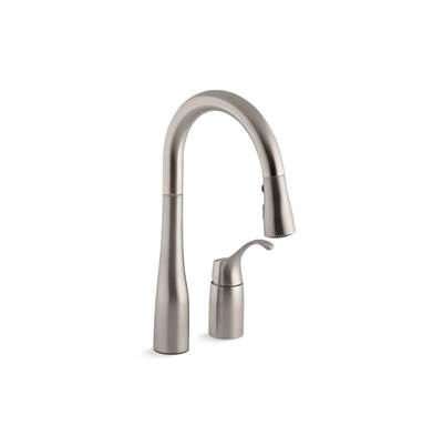 Kohler | Simplice | Deck Mounted Kitchen Faucet - Vibrant Stainless
