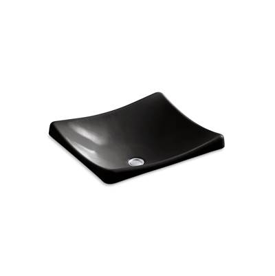 DemiLav 18-1/4'' rectangular vessel bathroom sink, no overflow