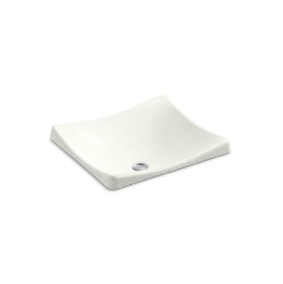 DemiLav 18-1/4'' rectangular vessel bathroom sink, no overflow