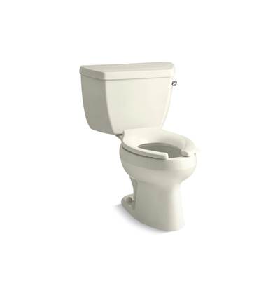 Kohler | Wellworth | Floor Mount Two Piece Toilet - Biscuit