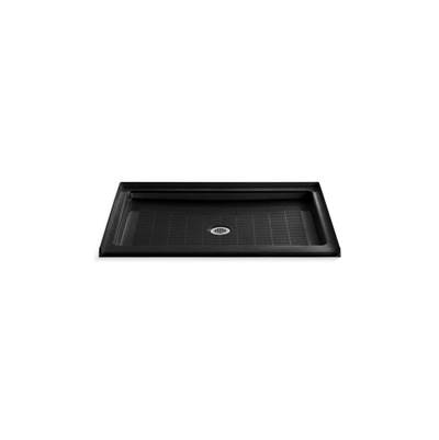 Kohler Purist 48'' X 36'' Single Threshold Center Drain Shower Base - Black