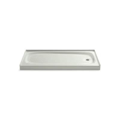 Kohler Salient 60'' x 30'' alcove shower base, right drain - Dune