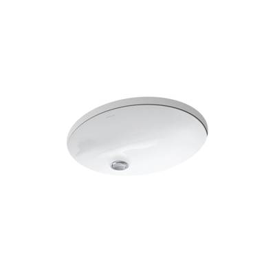 Caxton 17'' oval undermount bathroom sink
