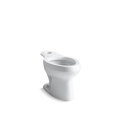 Kohler Wellworth Elongated toilet bowl - White