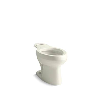 Kohler Wellworth Elongated toilet bowl - Biscuit