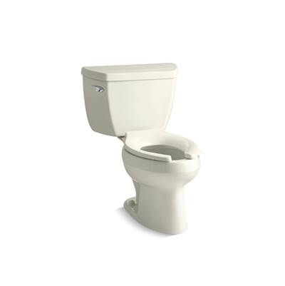 Kohler | Wellworth | Floor Mount Two Piece Toilet - Biscuit