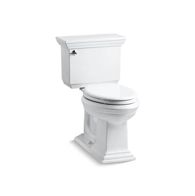 Kohler Memoirs Stately Two-piece Elongated Toilet, 1.28 Gpf - White