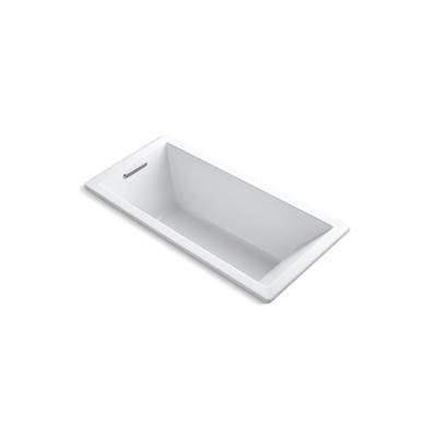 Kohler Underscore 66'' x 32'' drop-in bath - White