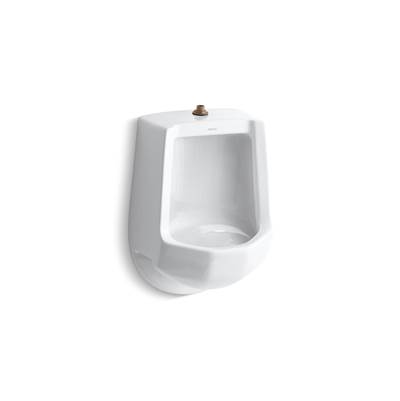 FreshmanE Siphon-jet half-stall 1.0 gpf urinal, top spud - White