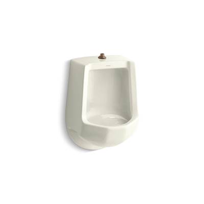 FreshmanE Siphon-jet half-stall 1.0 gpf urinal, top spud - Biscuit