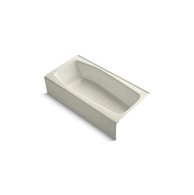 Kohler Villager 60'' x 30-1/4'' alcove bath, right drain - Biscuit