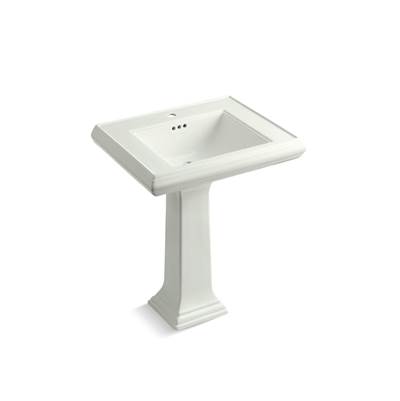 Kohler Memoirs Classic 27-1/4'' Rectangular Pedestal Bathroom Sink - Dune