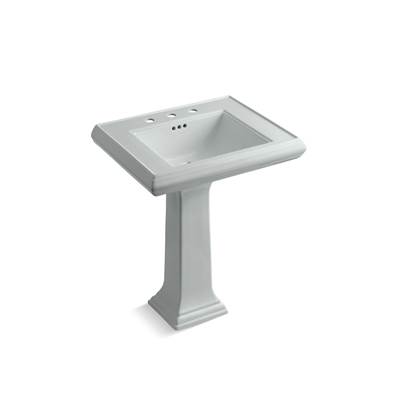 Kohler Memoirs Classic 27-1/4'' Rectangular Pedestal Bathroom Sink - Ice Grey
