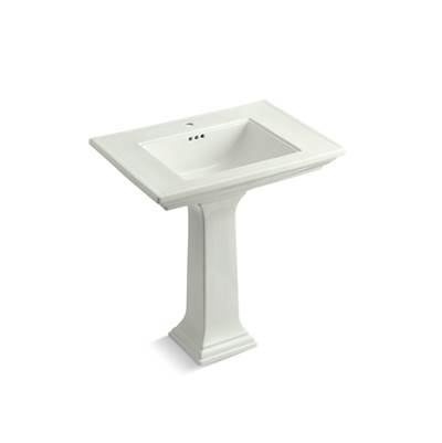 Kohler Memoirs Stately 30-3/4'' Rectangular Pedestal Bathroom Sink - Dune