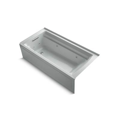 Archer 72'' x 36'' alcove whirlpool bath with alcove, left drain