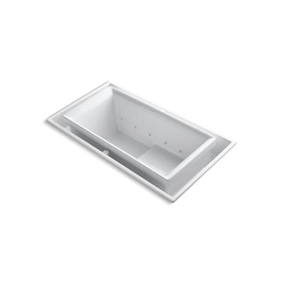 Kohler sok 63'' x 31-1/2'' drop-in Effervescence bath - White