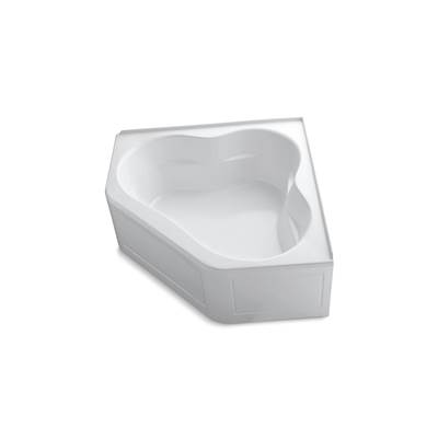Kohler Tercet 60'' x 60'' corner bath - White