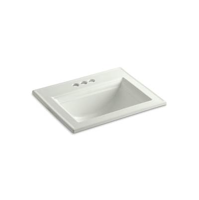 Kohler Memoirs Stately 22-3/4'' Rectangular Drop-in Bathroom Sink - Dune