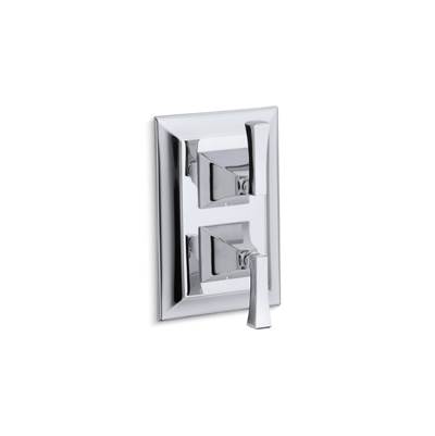 Kohler Memoirs Stately Mastershower Temperature and Volume Control Valve Trim - Polished Chrome