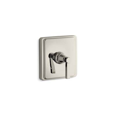 Kohler Pinstripe Mastershower Temperature Control Valve Trim with Lever Handle - Vibrant Polished...