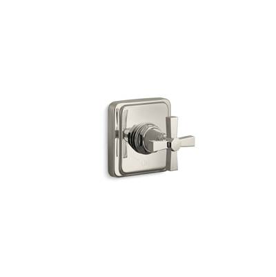 Kohler Pinstripe Pure Mastershower Volume Control Valve Trim with Cross Handle - Vibrant Polished...