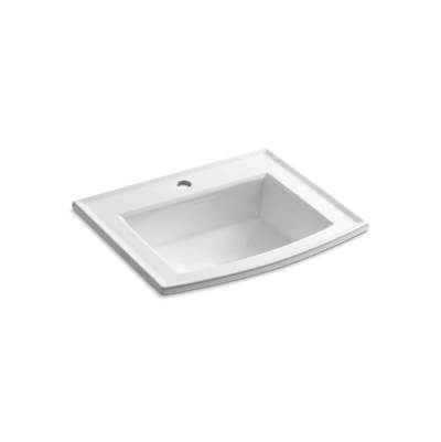 Archer 22-3/4'' rectangular drop-in bathroom sink