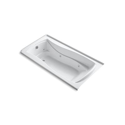 Kohler Mariposa 72'' X 36'' Alcove Heated Whirlpool Bath, Left Drain - White