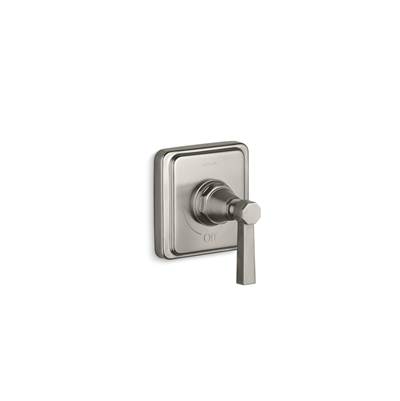 Kohler Pinstripe Pure Mastershower Volume Control Valve Trim with Lever Handle - Vibrant Brushed...