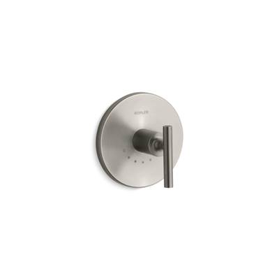Kohler Purist Mastershower Temperature Control Valve Trim with Lever Handle - Vibrant Brushed Nickel
