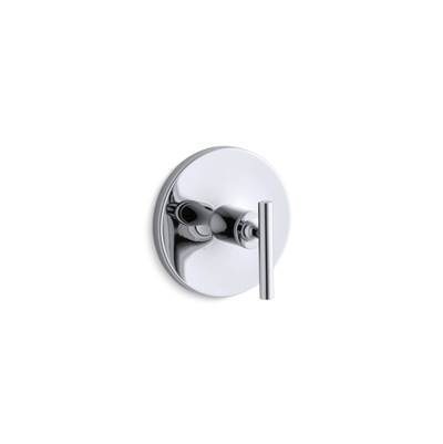 Kohler Purist Mastershower Temperature Control Valve Trim with Lever Handle - Polished Chrome