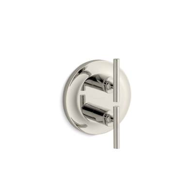 Kohler Purist Mastershower Temperature and Volume Control Valve Trim - Vibrant Polished Nickel