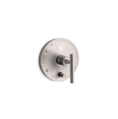 Kohler Purist Rite-temp Valve Trim with Push-button Diverter and Lever Handle - Vibrant Brushed...