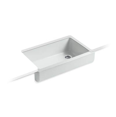 Kohler | Whitehaven | Self Trimming Kitchen Sink - Ice Grey