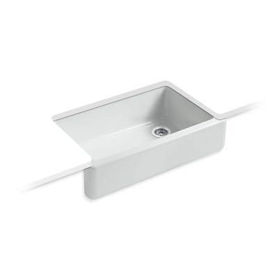 Kohler | Whitehaven | Self Trimming Kitchen Sink - Ice Grey