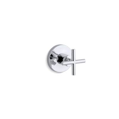 Kohler Purist Mastershower Transfer Valve Trim with Cross Handle - Polished Chrome