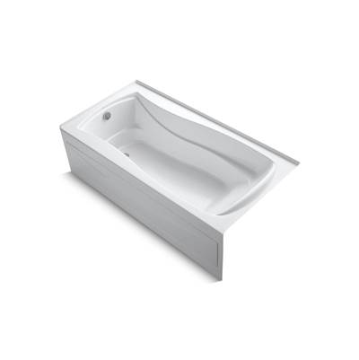 Kohler Mariposa 72'' X 36'' Alcove Heated Bubblemassagee Air Bath With Bask Heated Surface, Left ...