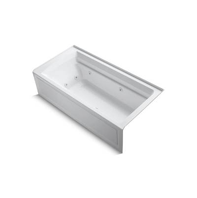Archer 72'' x 36'' alcove whirlpool bath, right drain