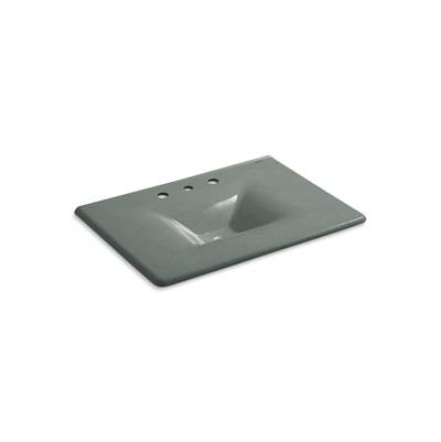 Kohler Iron/impressions 31'' Enameled Cast Iron Vanity Top with Integrated Rectangular Sink - Basalt