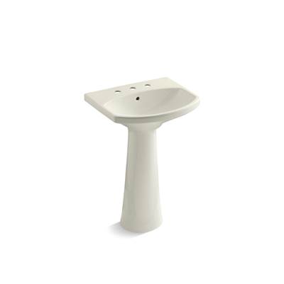 Cimarron 22-3/4'' rectangular pedestal bathroom sink