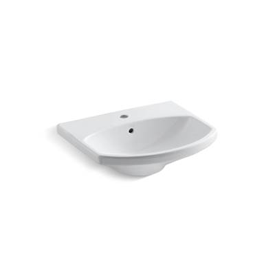 Cimarron 22-3/4'' rectangular pedestal bathroom sink
